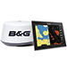 B&G VULCAN 12 CHARTPLOTTER/FISHFINDER W/3G RADAR