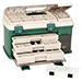 PLANO 3-DRAWER TACKLE BOX XL - GREEN/BEIGE