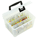 PLANO HYDRO-FLO SPINNERBAIT BOX, CLEAR