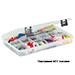 PLANO PROLATCH THIRTEEN-COMPARTMENT STOWAWAY 3700, CLEAR