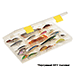 PLANO PROLATCH THIN STOWAWAY 3700, CLEAR