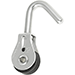 RONSTAN SERIES 15 BALL BEARING BLOCK, SINGLE HOOK TOP