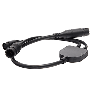 RAYMARINE ADAPTER CABLE - 25-PIN TO 9-PIN & 8-PIN - Y-CABLE TO DOWNVISION & CP370 TRANSDUCER TO AXIOM RV