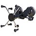 RAM MOUNT DUAL SUCTION CUP MOUNT W/ MEDIUM TABLET HOLDER