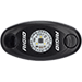 RIGID INDUSTRIES A-SERIES BLACK LOW POWER LED LIGHT - SINGLE - RED