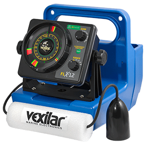 VEXILAR FLX-12 GENZ PACK WITH 12 DEGREE ICE DUCER 