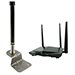 KING SWIFT OMNIDIRECTIONAL WI-FI ANTENNA w/KING WIFIMAX ROUTER/RANGE EXTENDER
