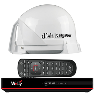 KING DISH TAILGATER BUNDLE  WITH DISH WALLY RECEIVER