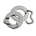 C.E. SMITH WOBBLE ROLLER RETAINER RING, ZINC PLATED