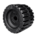 C.E. SMITH RIBBED WOBBLE ROLLER 4-3/8