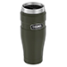 THERMOS STAINLESS KING VACUUM INSULATED STAINLESS STEEL TRAVEL TUMBLER - 16OZ - MATTE ARMY GREEN