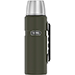 THERMOS 40OZ SS BEVERAGE BOTTLE MATTE ARMY GREEN
