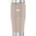 THERMOS 16OZ SS TRAVEL TUMBLER MATTE STONE GRAY