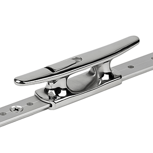 SCHAEFER MID-RAIL CHOCK/CLEAT STAINLESS STEEL, 1-1/4"