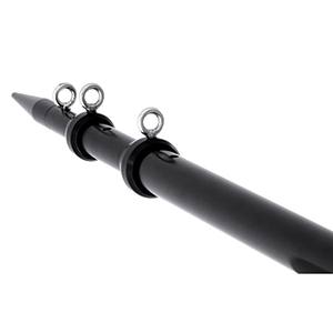 TIGRESS XD TELESCOPING ALUM. CENTER RIGGER POLE 8' BLACK