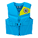MUSTANG REV YOUTH FOAM VEST - 55-88LBS - AZURE BLUE