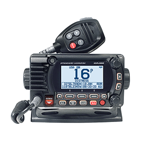 STANDARD HORIZON GX1800G FIXED MOUNT VHF w/GPS, BLACK