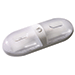 INNOVATIVE LIGHTING 18W INCANDESCENT CEILING DOME LIGHT, DOUBLE, WHITE CASE 12V