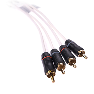 FUSION PERFORMANCE RCA CABLE, 4 CHANNEL, 6'