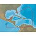 C-MAP NA-Y065 CARIBBEAN & CENTRAL AMERICA -MICROSD/SD