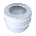EDSON MOLDED COMPASS CYLINDER - WHITE