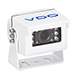VDO 120 DEGREE WHITE REAR VIEW SMALL CAMERA WITH IR RED