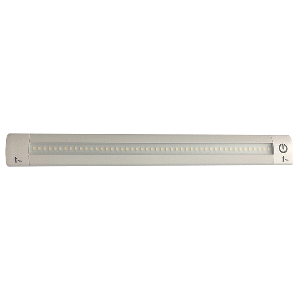 LUNASEA 12" ADJUSTABLE LINEAR LED LIGHT w/BUILT-IN TOUCH DIMMER SWITCH, COOL WHITE