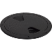SEA-DOG SCREW-OUT DECK PLATE, BLACK, 4