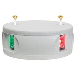 AQUA SIGNAL SERIES 34 BI COLOR LED DECK MOUNT LIGHT