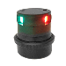 AQUA SIGNAL SERIES 34 TRI-COLOR MAST MOUNT LED LIGHT - BLACK HOUSING