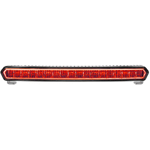 RIGID INDUSTRIES SR-L SERIES 20" OFF-ROAD LED LIGHT BAR - BLACK W/RED HALO BACK LIGHTING
