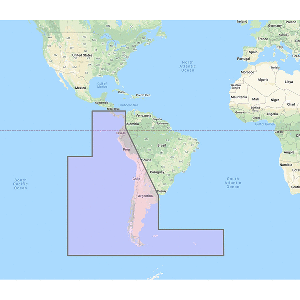 FURUNO SOUTH AMERICA WEST COAST - COSTA RICA TO CHILE TO FALKLANDS VECTOR CHARTS - UNLOCK CODE