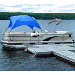 TAYLOR MADE PONTOON EASY-UP SHADE TOP - PACIFIC BLUE
