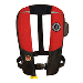 MUSTANG PILOT 38 INFLATABLE PFD MANUAL HIT - RED/BLACK