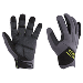 MUSTANG EP 3250 FULL FINGER GLOVES - X-LARGE - GREY/BLACK