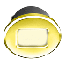 I2SYSTEMS EMBER E1150Z SNAP-IN - POLISHED GOLD - ROUND - WARM WHITE LIGHT