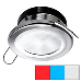 I2SYSTEMS APEIRON A1120 SPRING MOUNT LIGHT, ROUND, RED, COOL WHITE & BLUE, POLISHED CHROME