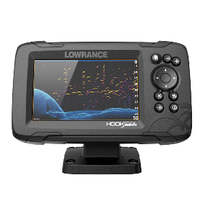 LOWRANCE HOOK REVEAL 5X GPS FISHFINDER WITH SPLITSHOT T/D (FISHFINDER ONLY/NO GPS)