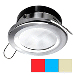 I2SYSTEMS APEIRON A1120 SPRING MOUNT LIGHT - ROUND - RED, WARM WHITE & BLUE - BRUSHED NICKEL