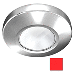I2SYSTEMS PROFILE P1100 1.5W SURFACE MOUNT LIGHT, RED, BRUSHED NICKEL FINISH