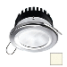 I2SYSTEMS APEIRON PRO A506, 6W SPRING MOUNT LIGHT, ROUND, NEUTRAL WHITE, BRUSHED NICKEL FINISH