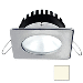 I2SYSTEMS APEIRON PRO A506, 6W SPRING MOUNT LIGHT, SQUARE/ROUND, NEUTRAL WHITE, BRUSHED NICKEL FINISH