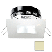 I2SYSTEMS APEIRON PRO A503, 3W SPRING MOUNT LIGHT, SQUARE/SQUARE, WARM WHITE, WHITE FINISH