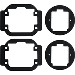 RIGID INDUSTRIES 2009 - 2015 NISSAN FRONTIER FOG MOUNTS