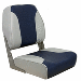 SPRINGFIELD ECONOMY MULTI-COLOR FOLDING SEAT, GREY/BLUE