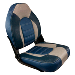 SPRINGFIELD SKIPPER PREMIUM HB FOLDING SEAT, BLUE/GREY