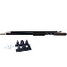 PANTHER 8' KING PIN ANCHOR POLE, 2-PIECE, BLACK
