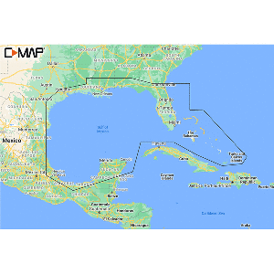 C-MAP GULF OF MEXICO AND  BAHAMAS REVEAL COASTAL CHART
