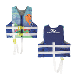PUDDLE JUMPER CHILD HYDROPRENE LIFE VEST, BLUE WALRUS, 30-50LBS