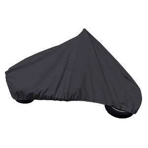 CARVER SUN-DURA MOTORCYCLE CRUISER w/NO/LOW WINDSHIELD COVER, BLACK